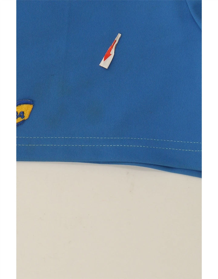 Damskie spodenki chino POP 84 W28 średni niebieski
