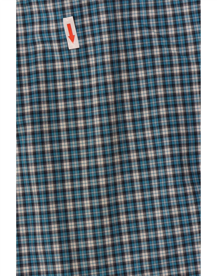 Koszula męska Penguin Heritage Slim Fit w średnią niebieską kratkę