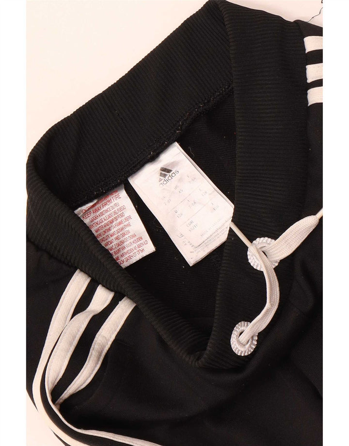Adidas Chłopięce Spodnie Dresowe Joggery 7-8 Lat Czarny Poliester