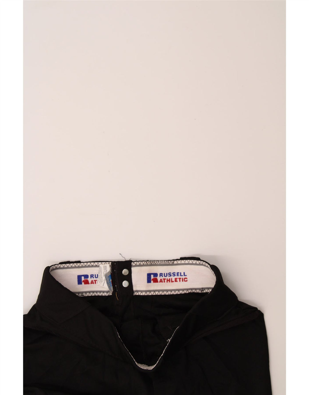 RUSSELL ATHLETIC Womens Capri Trousers UK 14 Medium W31 L18 Black Vintage Russell Athletic and Second-Hand Russell Athletic from Messina Hembry 