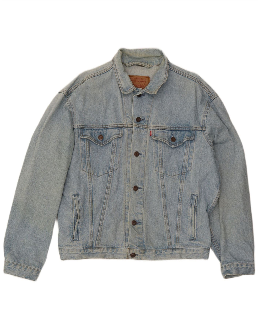 Męska kurtka dżinsowa Levi's UK 38, średni niebieski