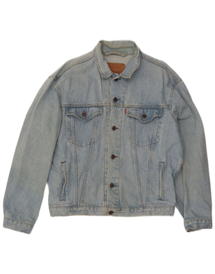 Męska kurtka dżinsowa Levi's UK 38, średni niebieski