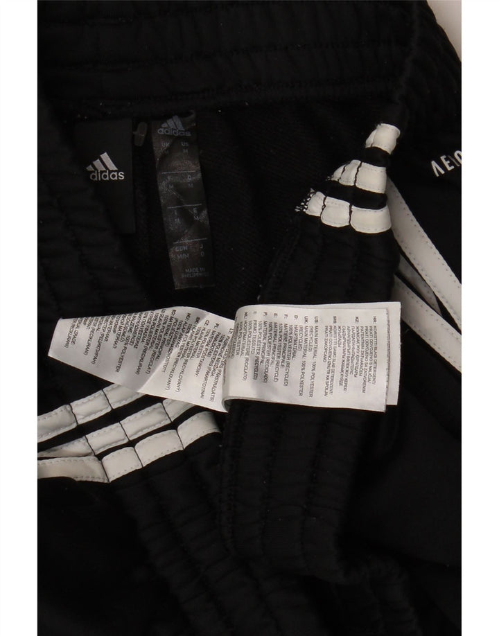Męskie spodnie dresowe ADIDAS Aeroready, średni czarny poliester
