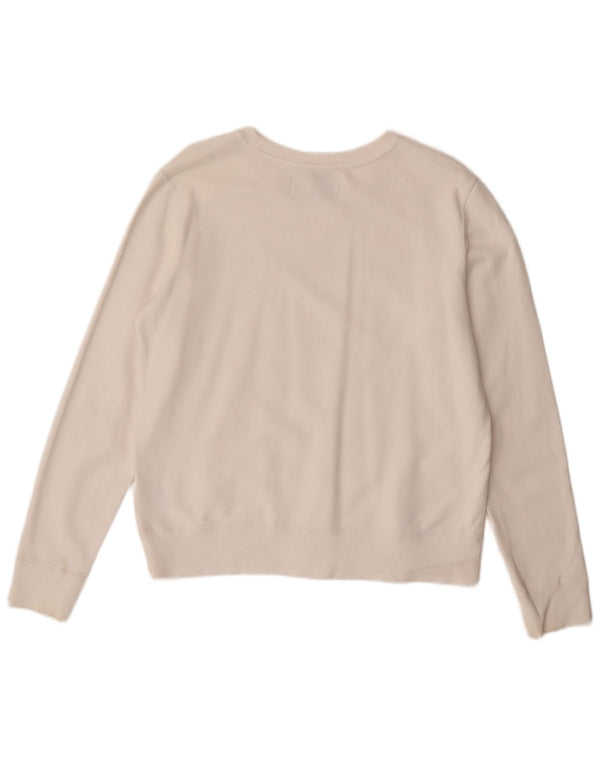 Damska bluza z grafiką Calvin Klein Jeans UK 14, średnia biel