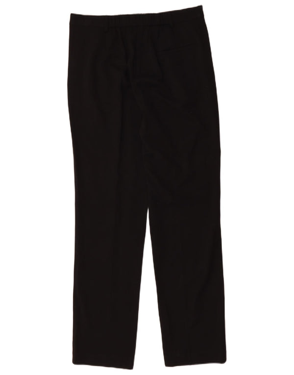Marks & Spencer Damskie proste spodnie codzienne UK 12 Medium W32 L32 Czarne