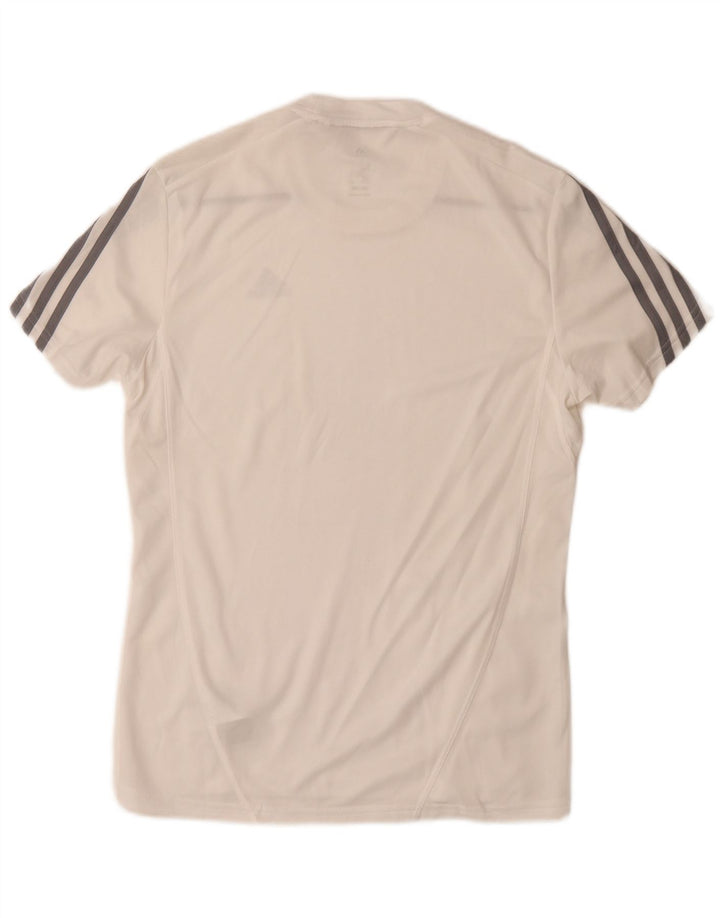 Adidas Męska koszulka Climalite Top XS, biały poliester