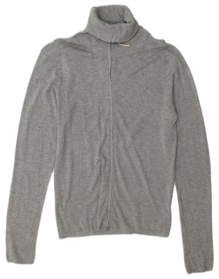 Sweter damski Zara Cardigan UK 12 Średni szary Rayon