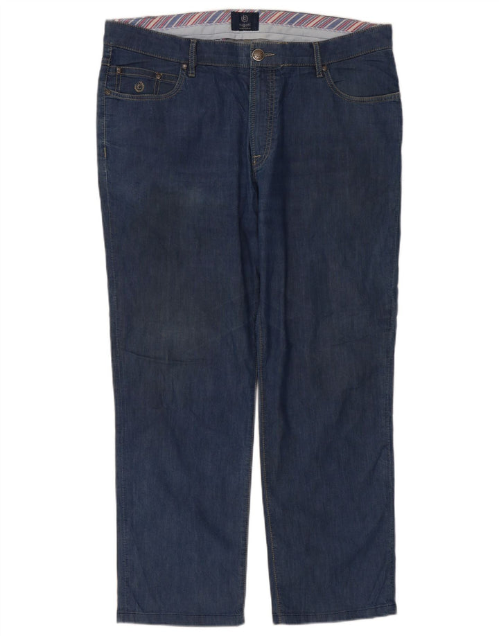 Damskie jeansy Bugatti Straight IT 54 2XL W38 L28 Granatowe