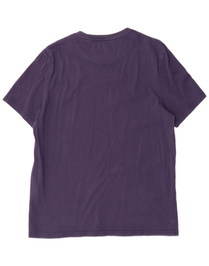 T-shirt męski LYLE & SCOTT, duży, granatowy, bawełniany