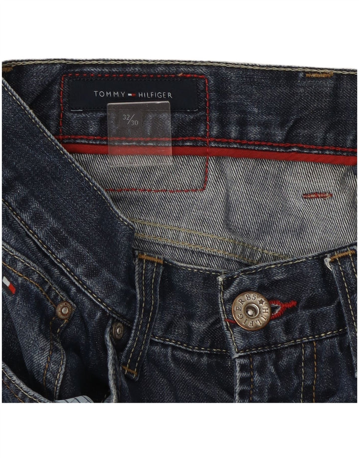 Męskie proste dżinsy Tommy Hilfiger W32 L30 niebieskie