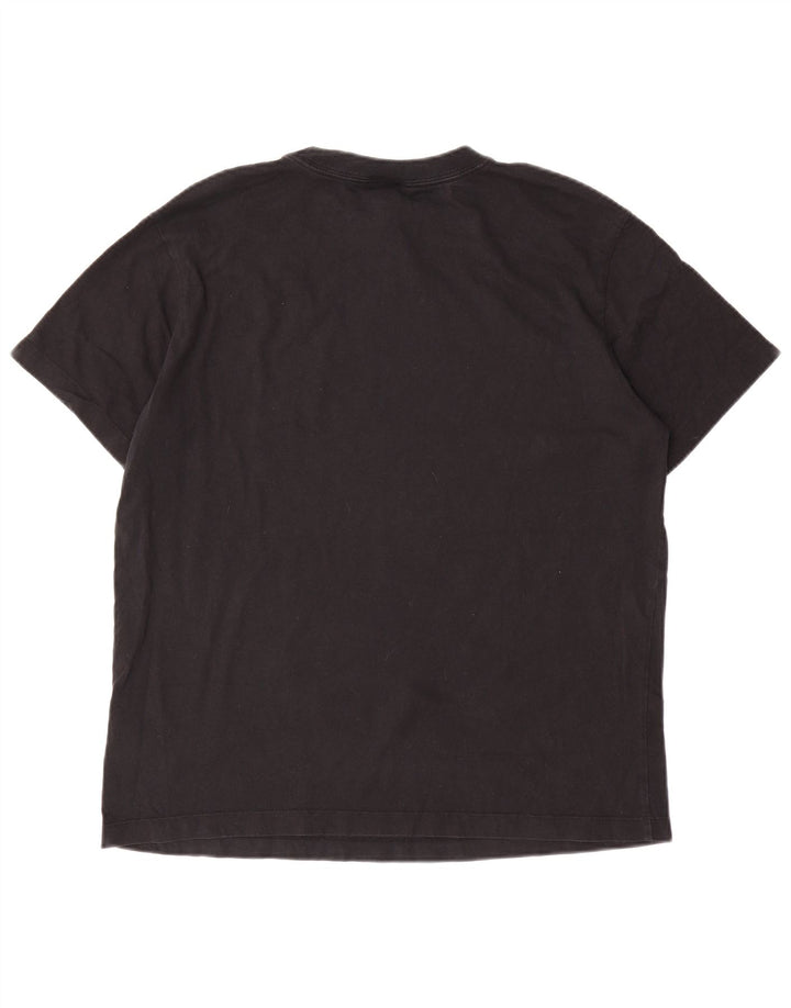 T-shirt męski Nike, mały, czarny, bawełniany