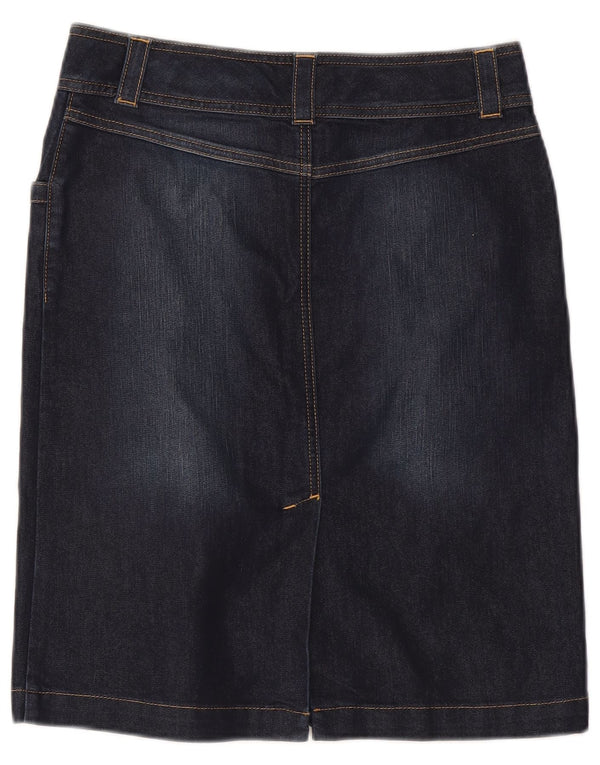 Damska spódnica jeansowa Monsoon UK 10 Small W30 Granatowa bawełna