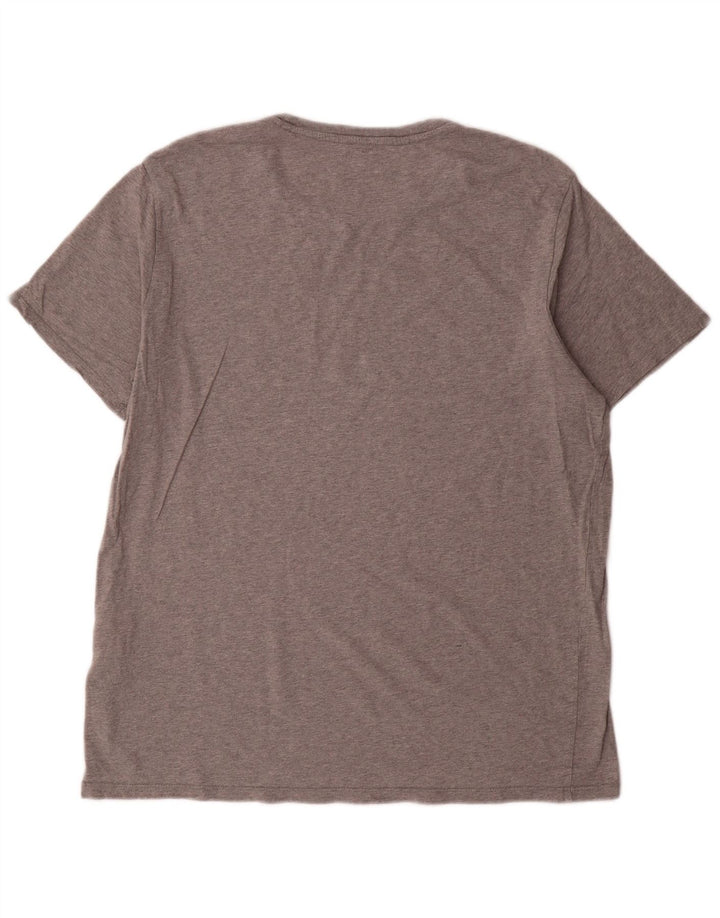 Męski T-shirt z grafiką Levi's Top XL, szara bawełna