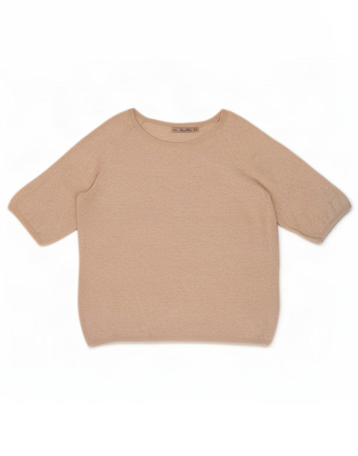 Damska bluzka oversize Zara Top UK 10 Small Beige