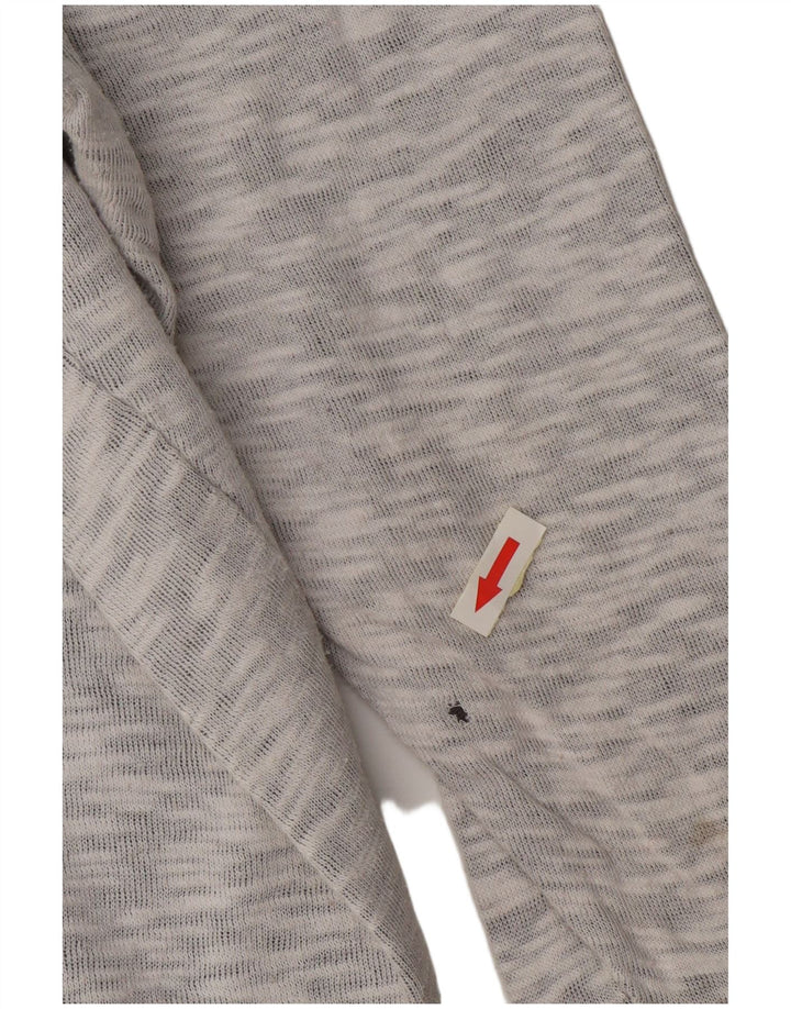 Damska bluza Adidas Graphic Oversize Jumper UK 14, duża, szara, nakrapiana