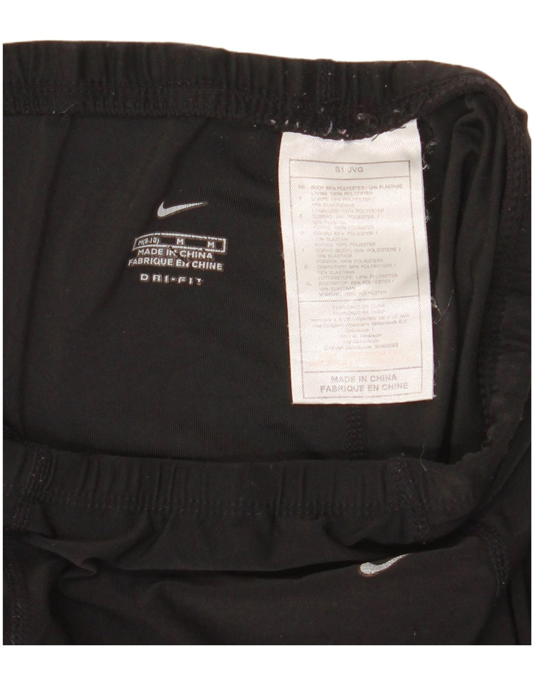 Legginsy damskie Nike US 8/10, średni czarny poliester