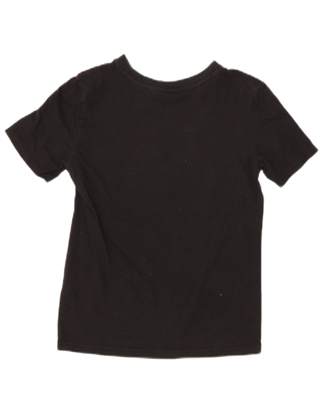 Dziewczęcy T-shirt z grafiką PUMA, 10-11 lat, średnia czarna bawełna