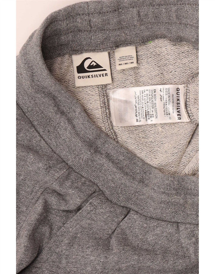 Damskie spodnie dresowe Quiksilver Joggers Średnioszary bawełniany