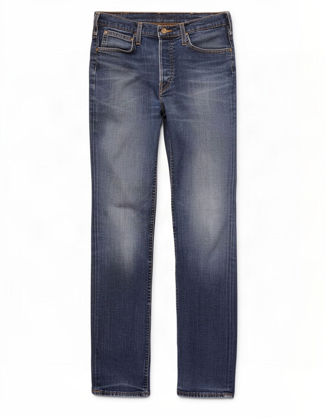 Damskie jeansy Lee Jegger Slim W31 L34 Niebieskie bawełniane