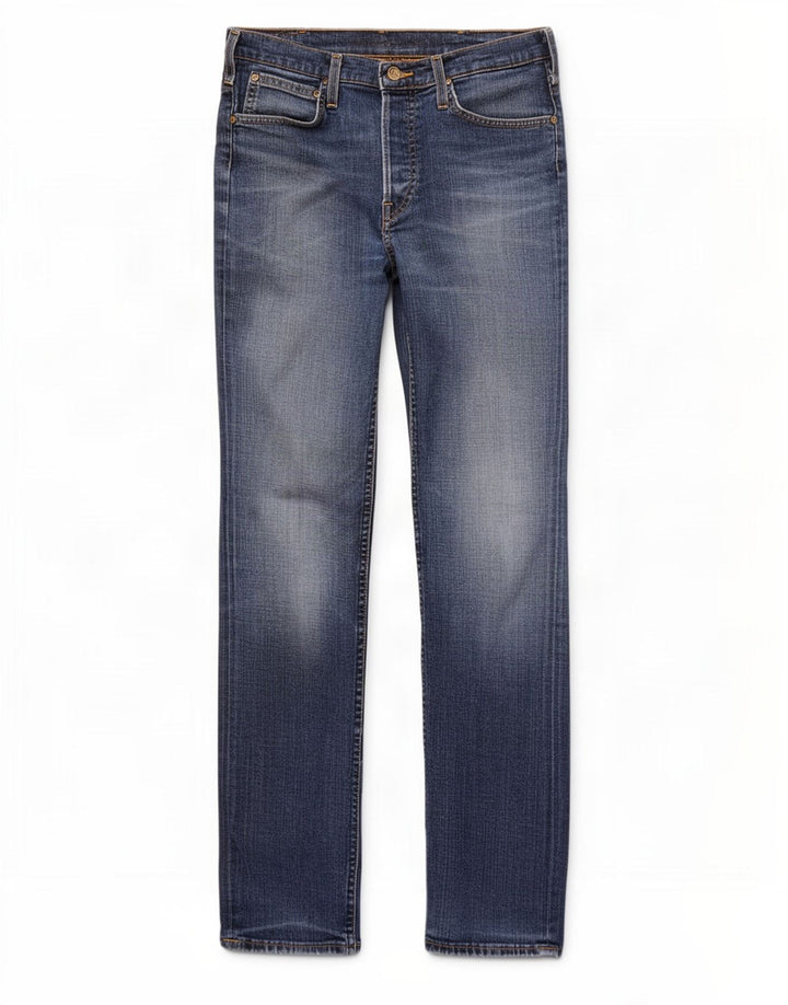 Damskie jeansy Lee Jegger Slim W31 L34 Niebieskie bawełniane