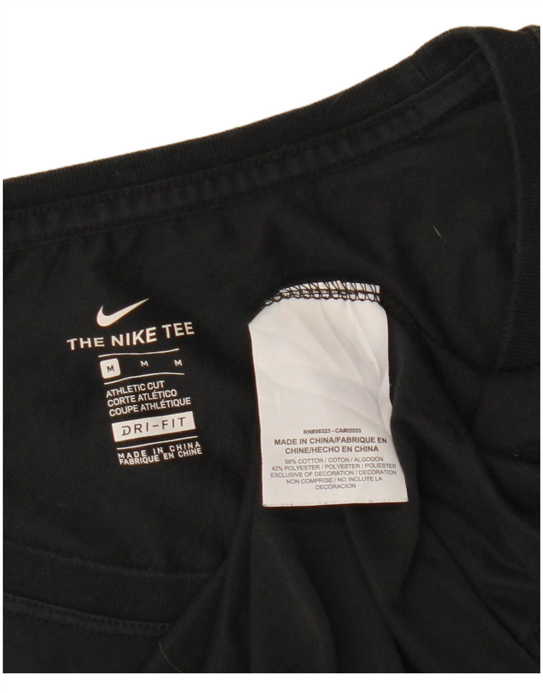 Damska koszulka NIKE Colorado Spirit Graphic Top UK 12, średnia czarna bawełna