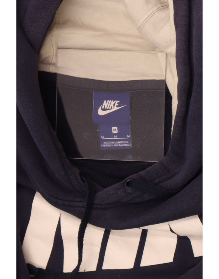 Męski sweter z kapturem Nike Graphic, średni granatowy