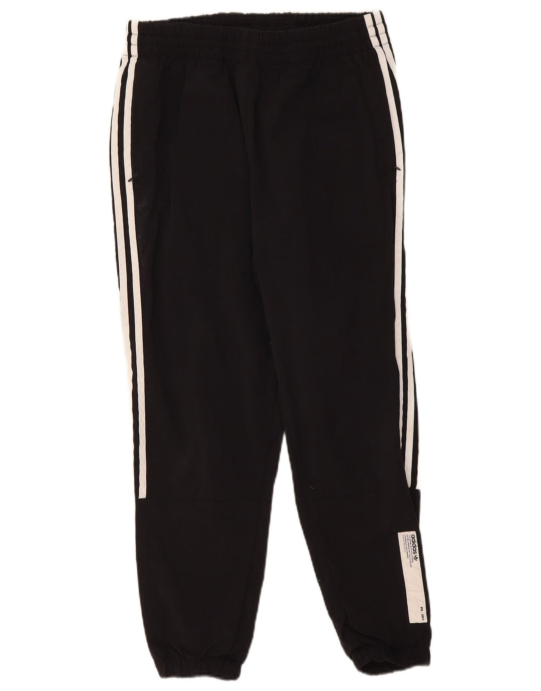 Męskie spodnie dresowe Adidas Crop, joggery, średni czarny nylon