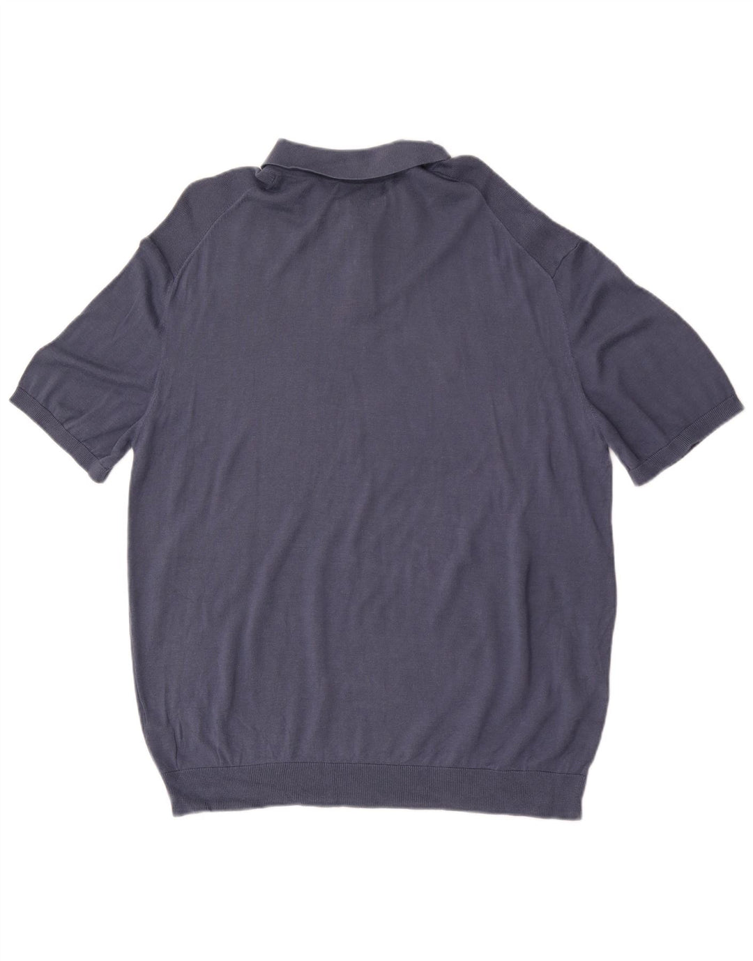 Marks & Spencer Męski sweter polo 2XL Niebieski Argyle/Diament