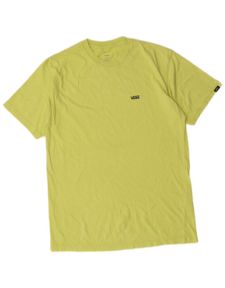 Męska koszulka t-shirt Vans o klasycznym kroju, średnia, zielona, bawełniana