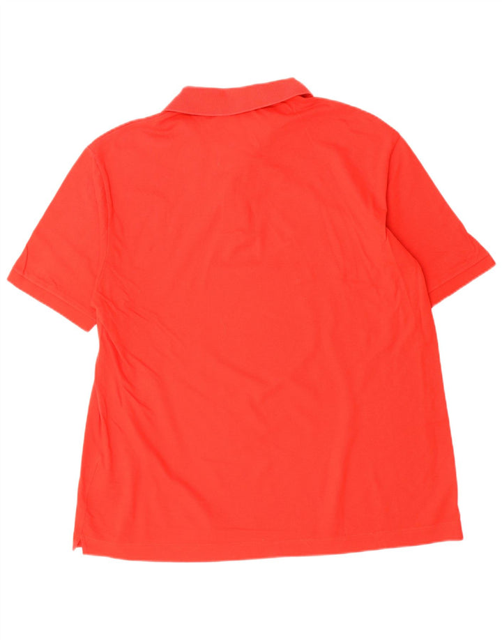 SERGIO TACCHINI Mens Polo Shirt IT 56 XL Red Cotton