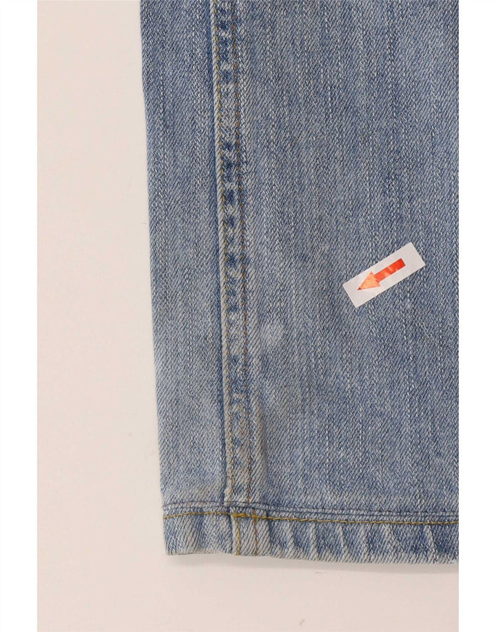 Vintage damskie dżinsy Bootcut W32 L28 niebieska bawełna
