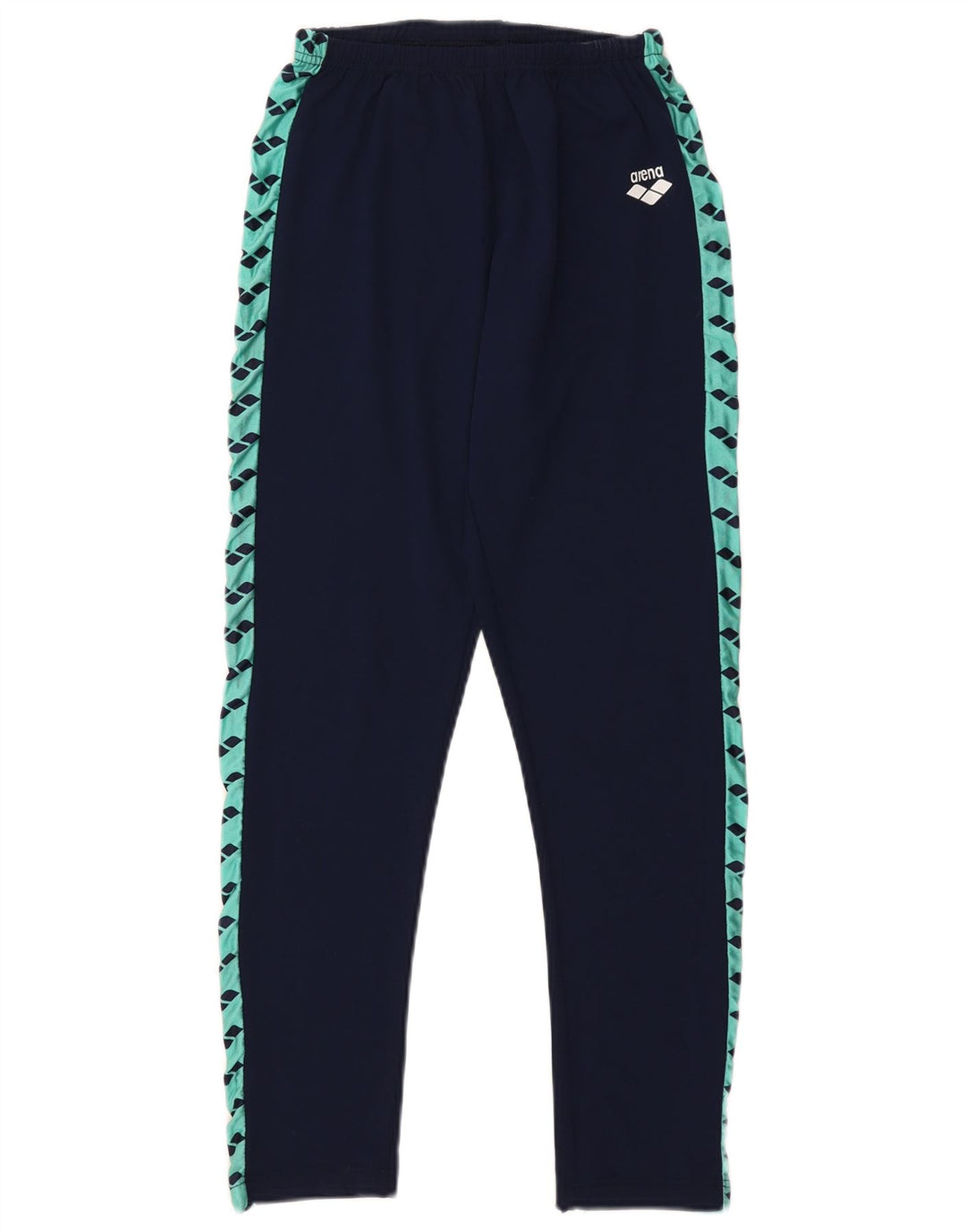 Damskie legginsy Arena IT 46, duże, granatowe, z blokami kolorów, poliamid