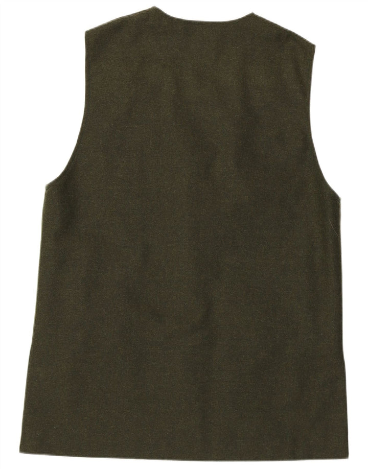 Kamizelka damska VINTAGE UK 16, duża, khaki