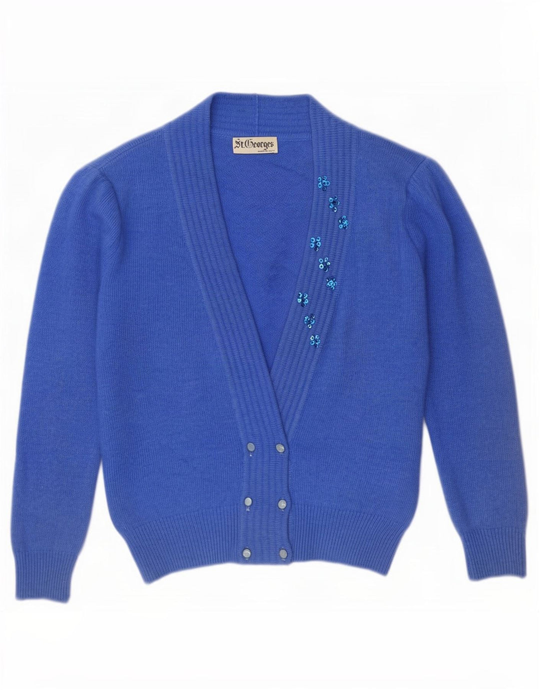 Damski sweter oversize St. Georges US 4 Small Blue