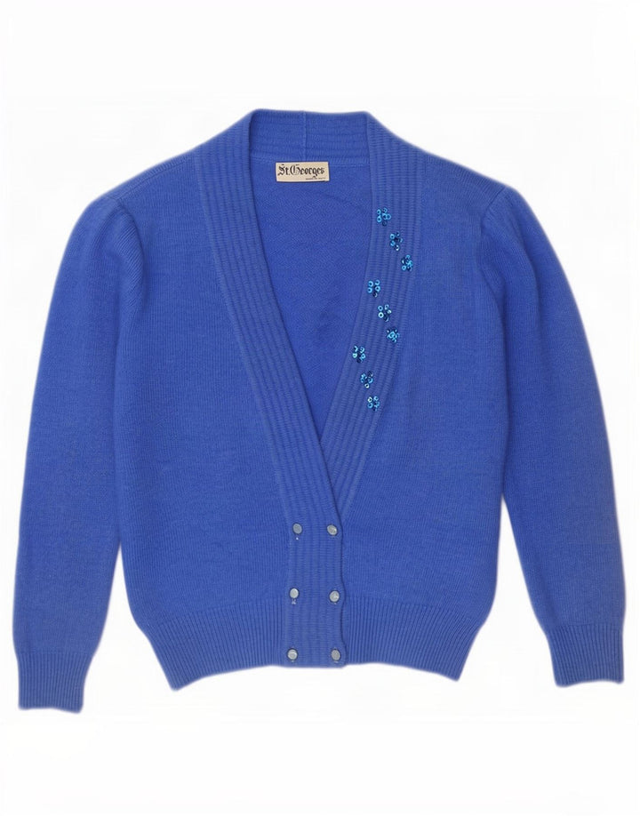Damski sweter oversize St. Georges US 4 Small Blue