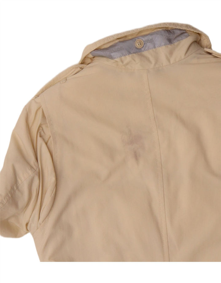Damska kurtka wojskowa oversize Blauer UK 10 Small Beżowa