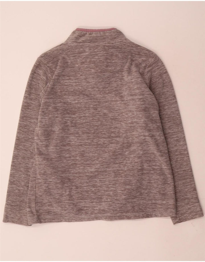 Damski sweter oversize WEIRD FISH z polaru UK 16, duży, szary nakrapiany