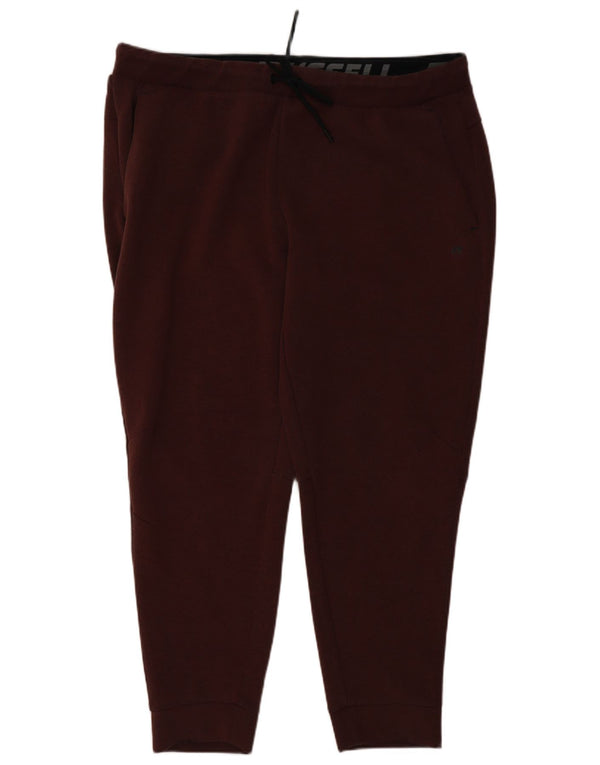 Męskie spodnie dresowe Russell Athletic Joggers XL Burgundowy poliester
