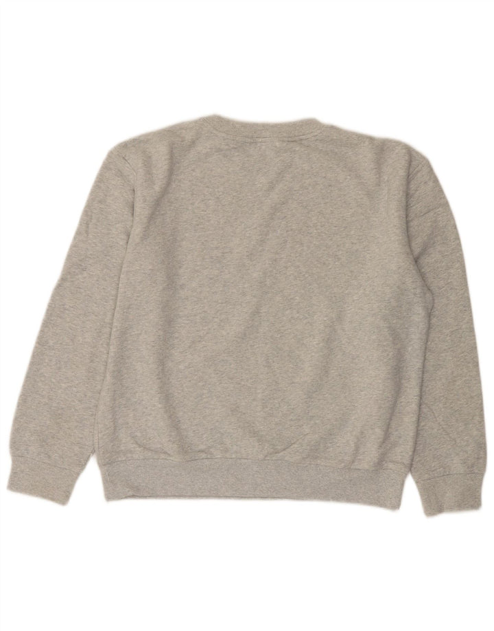 Marks & Spencer Męska bluza dresowa, mała, szara, bawełniana