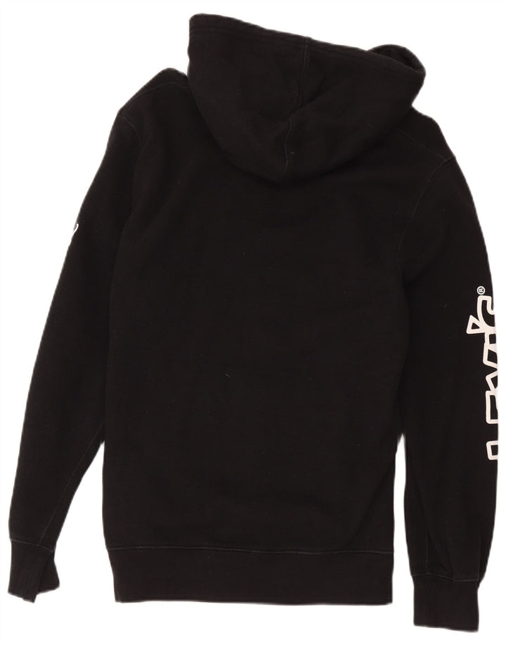 Męski sweter z kapturem i grafiką Myszki Miki Levi's, duży, czarny, bawełniany