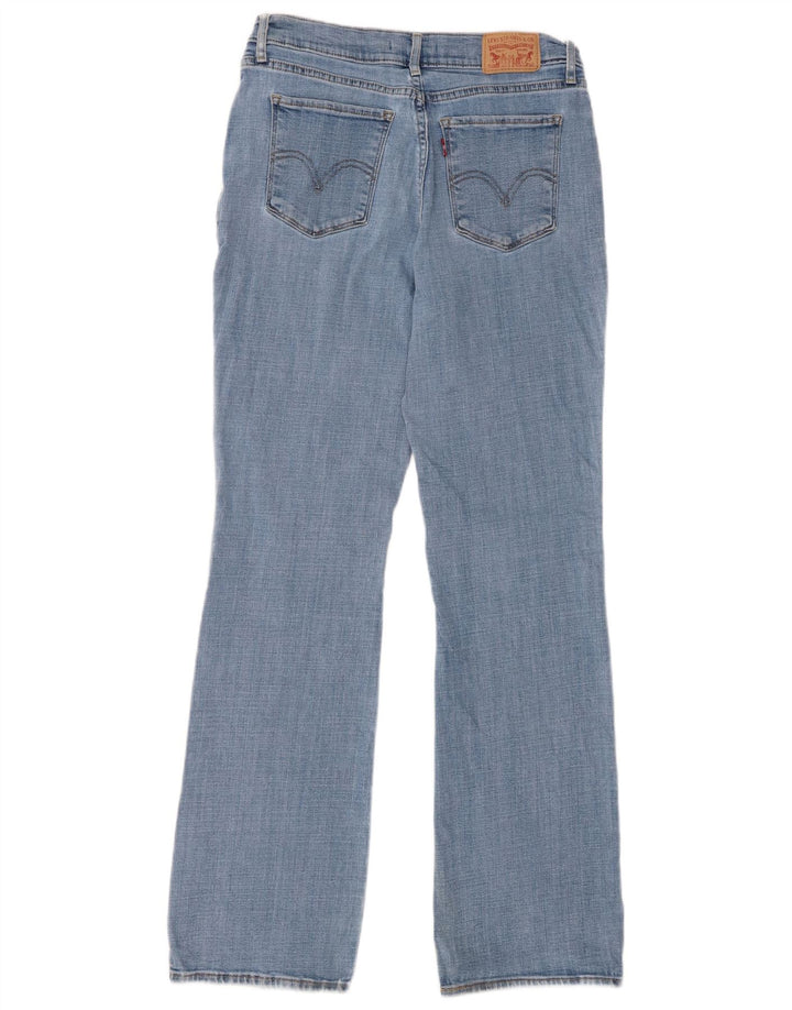 Damskie klasyczne jeansy Bootcut Levi's W28 L32 Niebieska bawełna