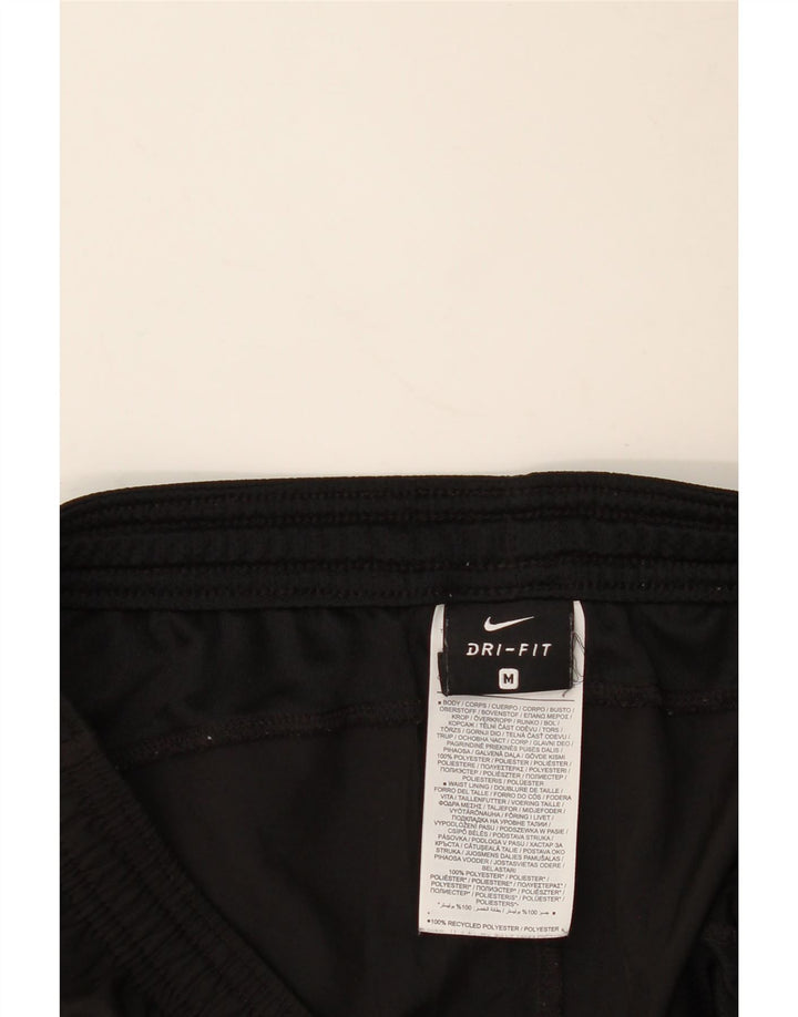 Męskie spodenki sportowe NIKE Dri Fit z grafiką, średni czarny poliester