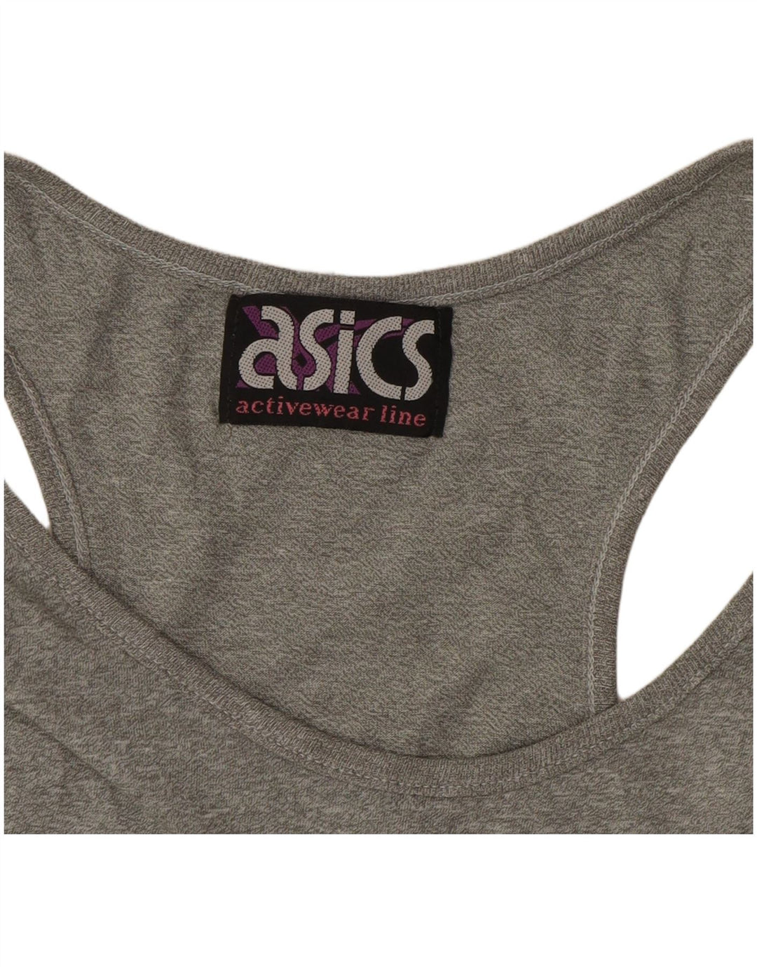 ASICS Mens Graphic Vest Top Medium Grey