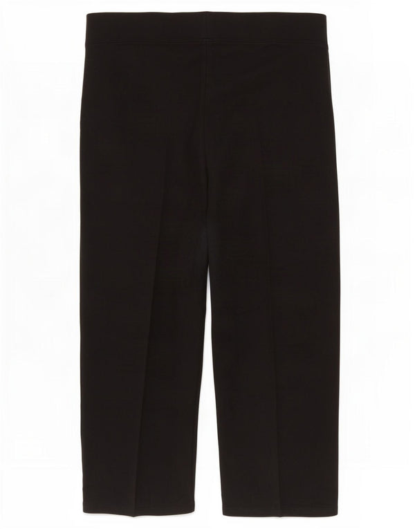 Marks & Spencer Damskie legginsy Capri UK 16, duże, czarne, bawełniane