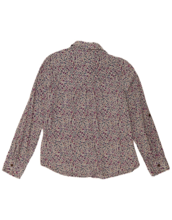 Koszula damska Marks & Spencer UK 12, średnia, wielokolorowa, bawełniana w kwiaty