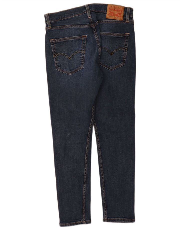 Damskie jeansy Levi's 512 Slim Tapered W32 L30 Niebieska bawełna
