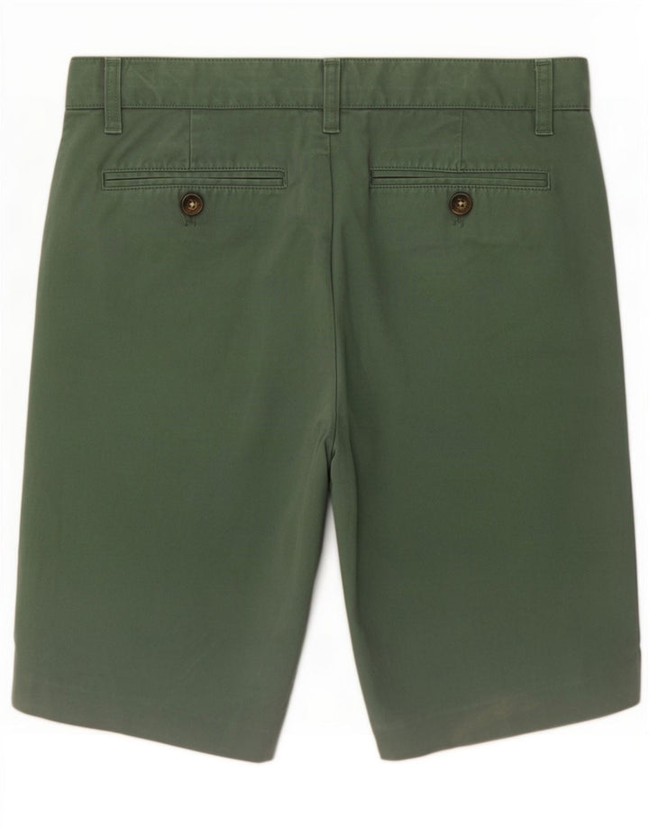 Męskie spodenki chino John Lewis, średnie W30, zielone, bawełniane