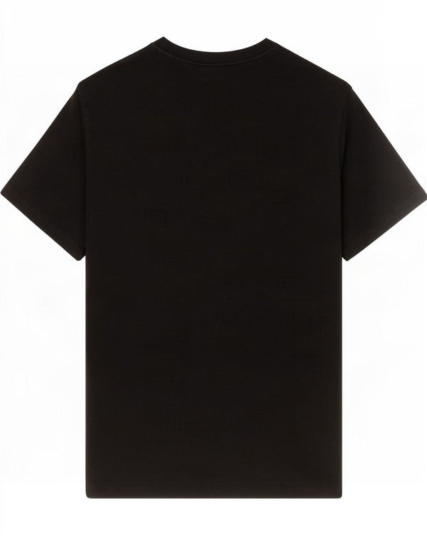 Męski T-shirt z grafiką Nike, średni czarny, bawełniany