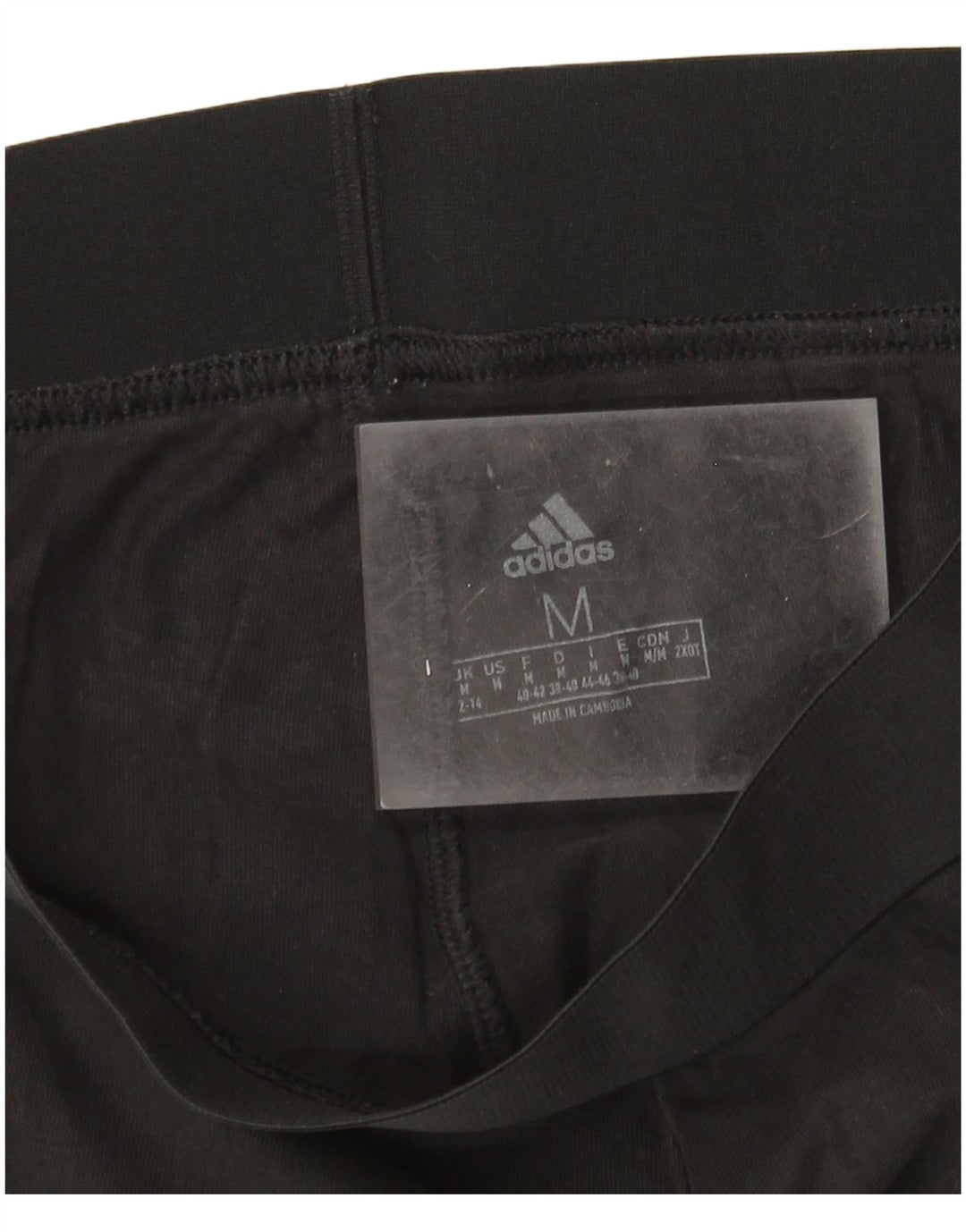 Legginsy Damskie Adidas UK 12/14 Średni Czarny