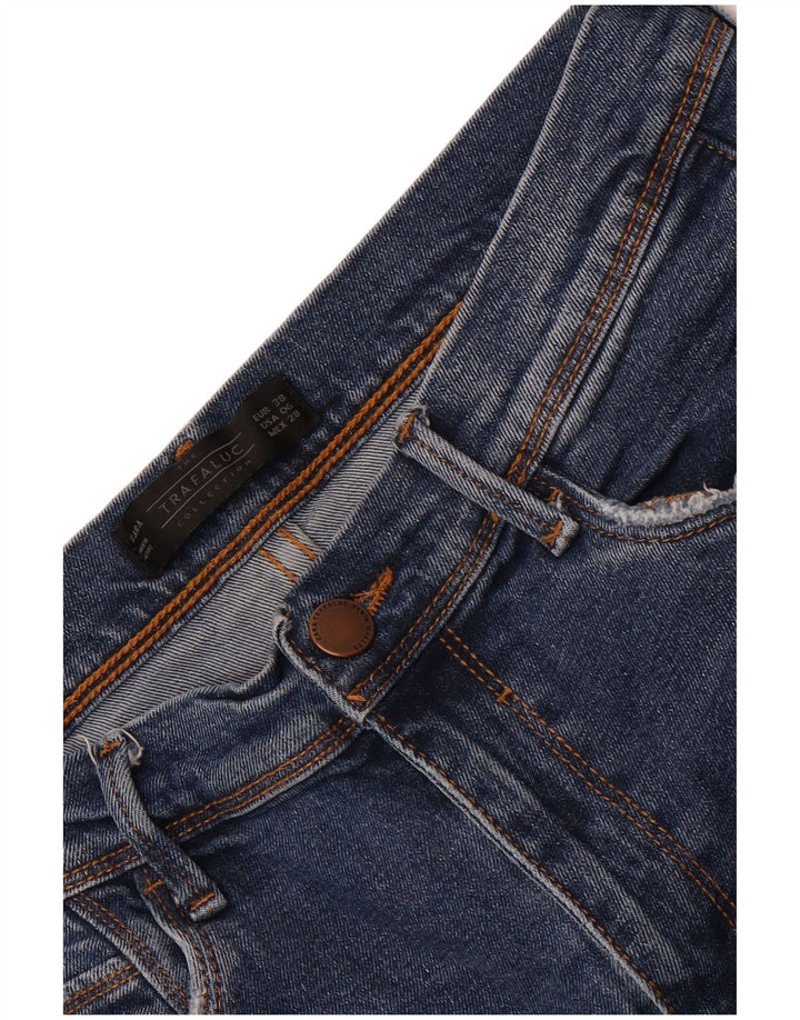 Dżinsy damskie Zara Cropped EU 38 Small W28 L24 Niebieskie